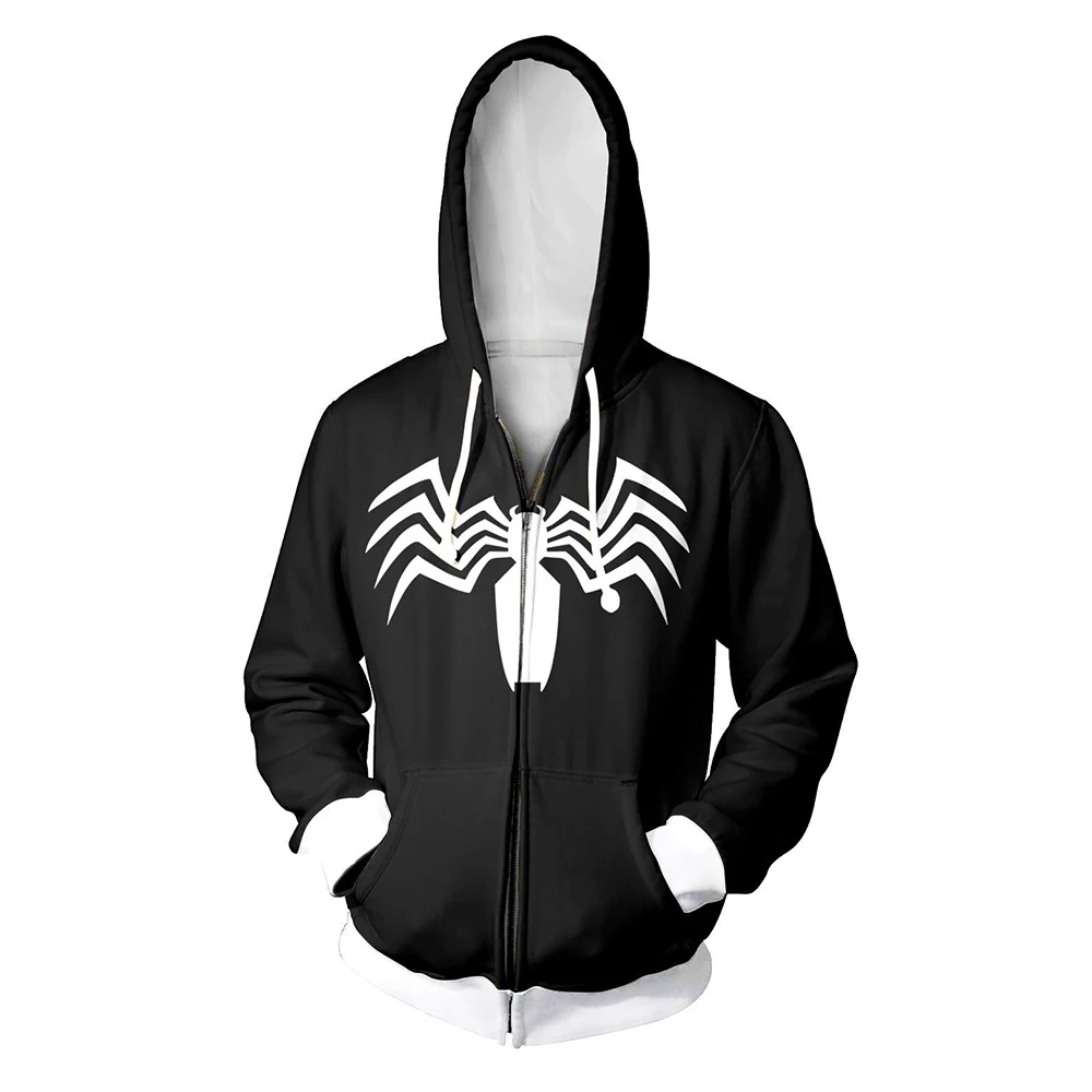 4 Человек-паук: Into the Spider-Verse Miles Morales толстовки пальто 3D человек-паук косплей костюм Мужская Толстовка Топы - Цвет: 4