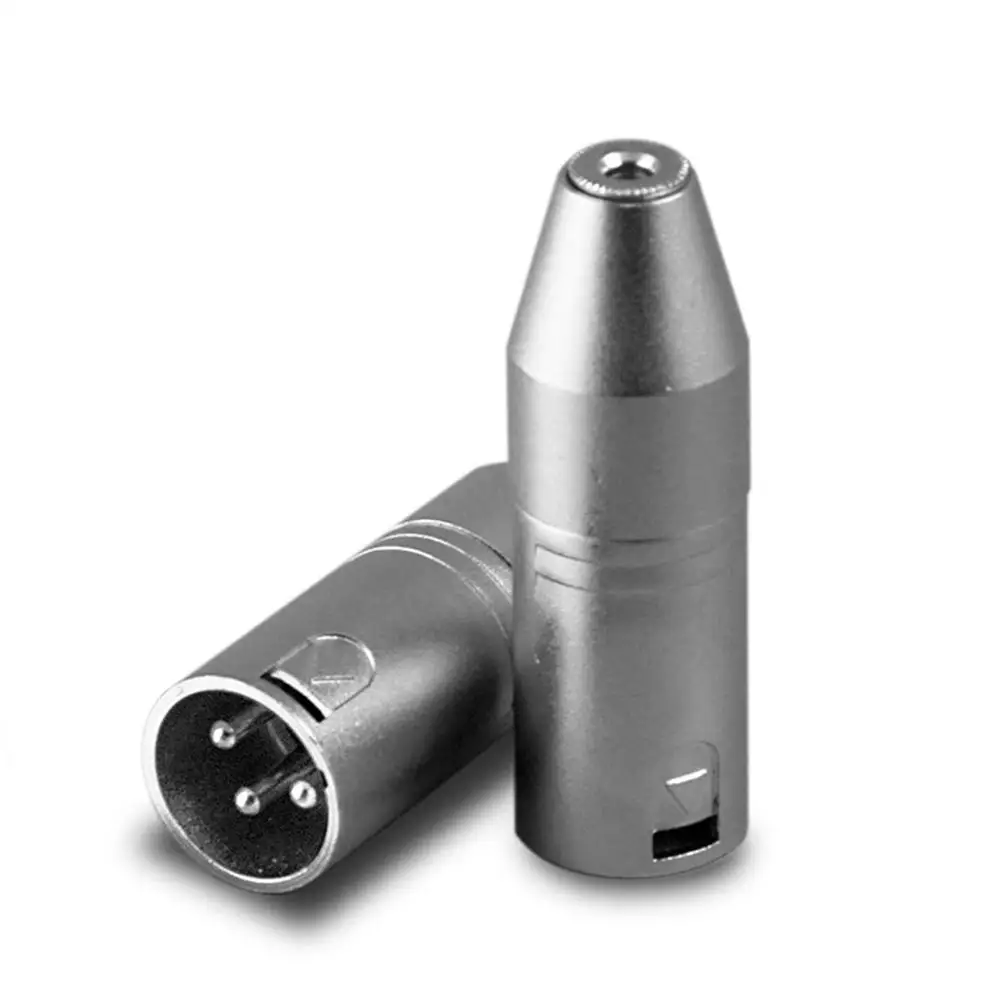 XLR 3 Pin штекер для 5 мм ТРС со штекера на гнездо микрофон аудио стерео адаптер |