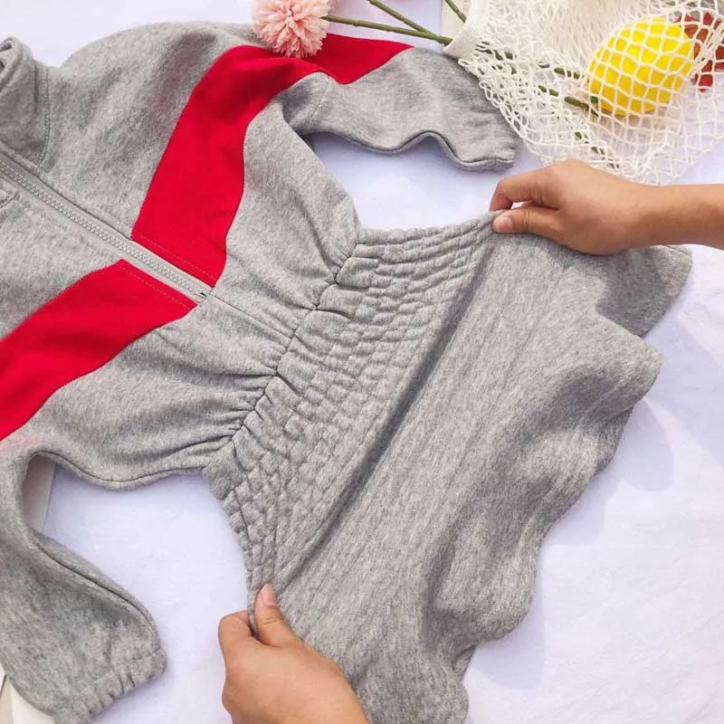 Новая модная детская одежда для маленьких девочек хлопковые Повседневные