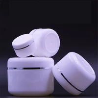 refillable bottles travel face cream lotion cosmetic container plastic empty makeup jar pot 203050100150250g
