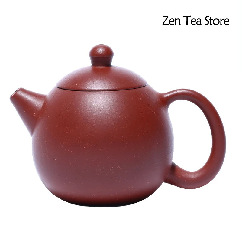 

130ML Chinese Yixing Purple Sand Long Dan Teapot Teaset Hand Made Pot Dahongpao Mud Kung Fu Tea Set Tea Ceremony Birthday Gift