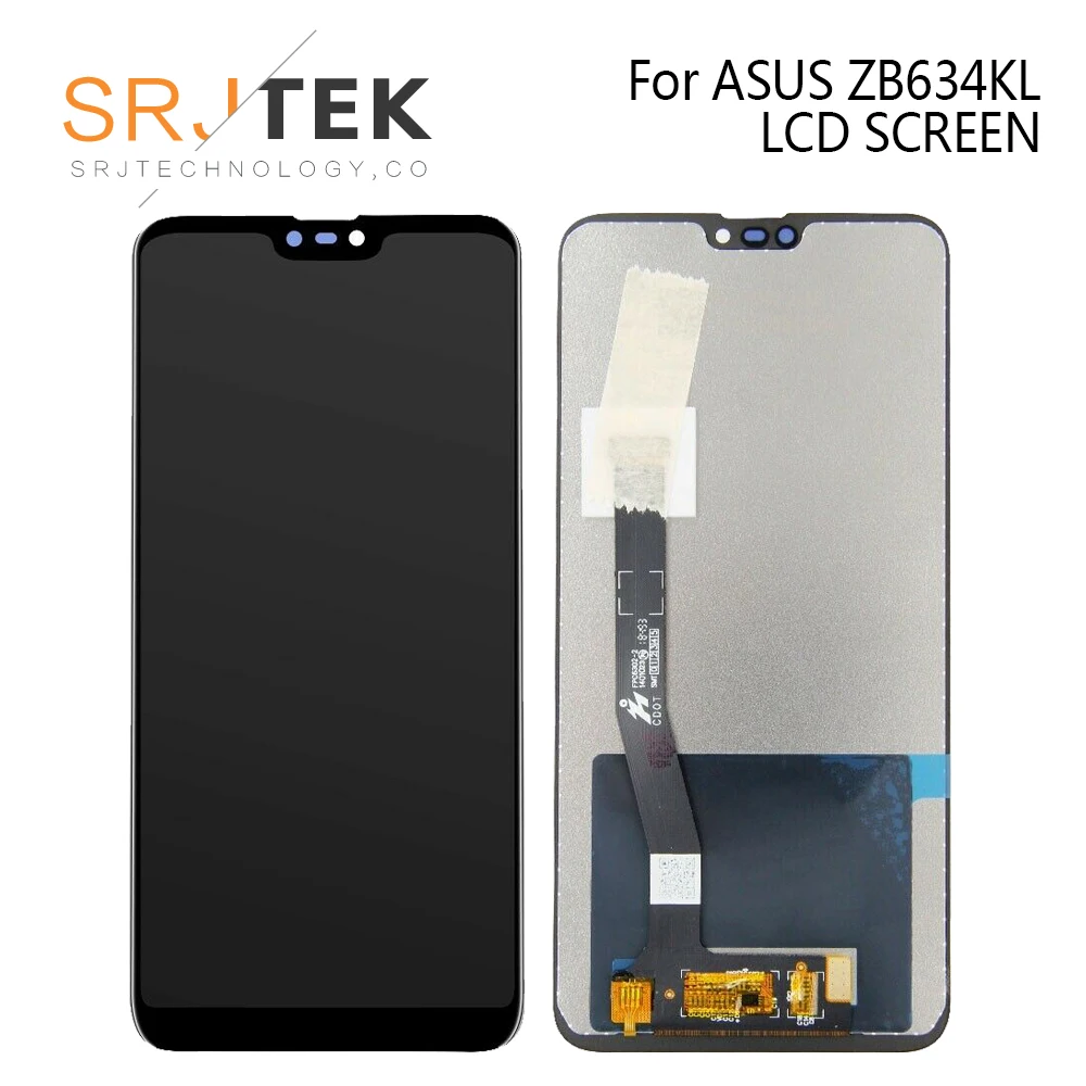 6 26 ''оригинальный для ASUS Zenfone Max Plus(M2)/ Shot ZB634KL Полный ЖК дисплей с сенсорным