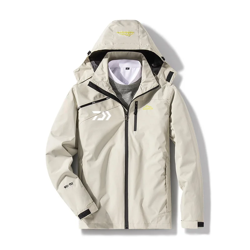 

2021 New Outdoor Fishing Jacket Warm Hooded Thick Jacket Coat Male High Quality Thermal Winter Fishing Hiking Clothes