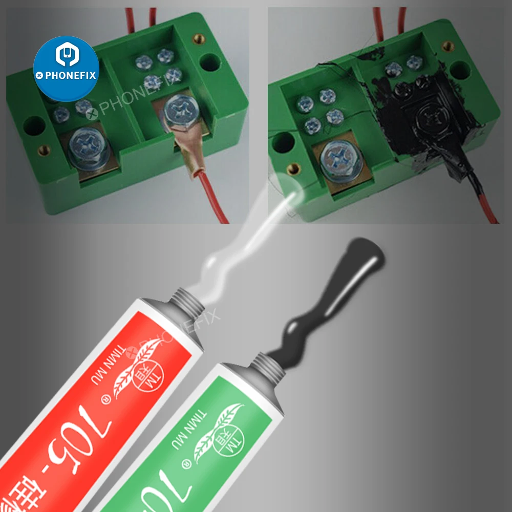 705 высокотемпературный прозрачный силиконовый резиновый изоляционный