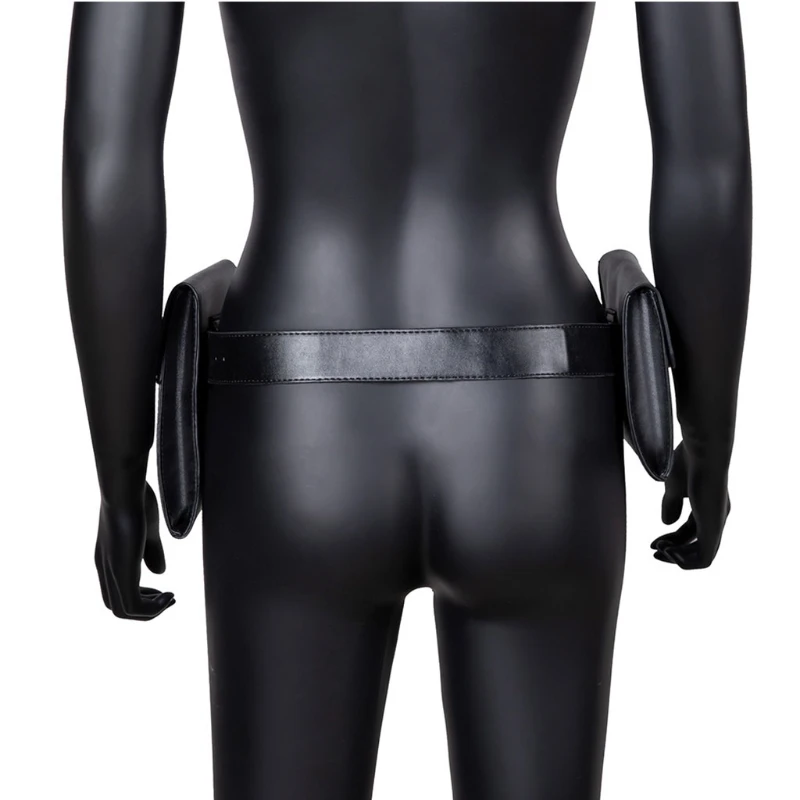 Винтажный кожаный поясной кошелек для женщин и мужчин двойная сумка в стиле