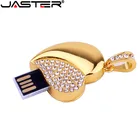 USB-флеш-накопитель JASTER в форме сердца, 48163264 ГБ