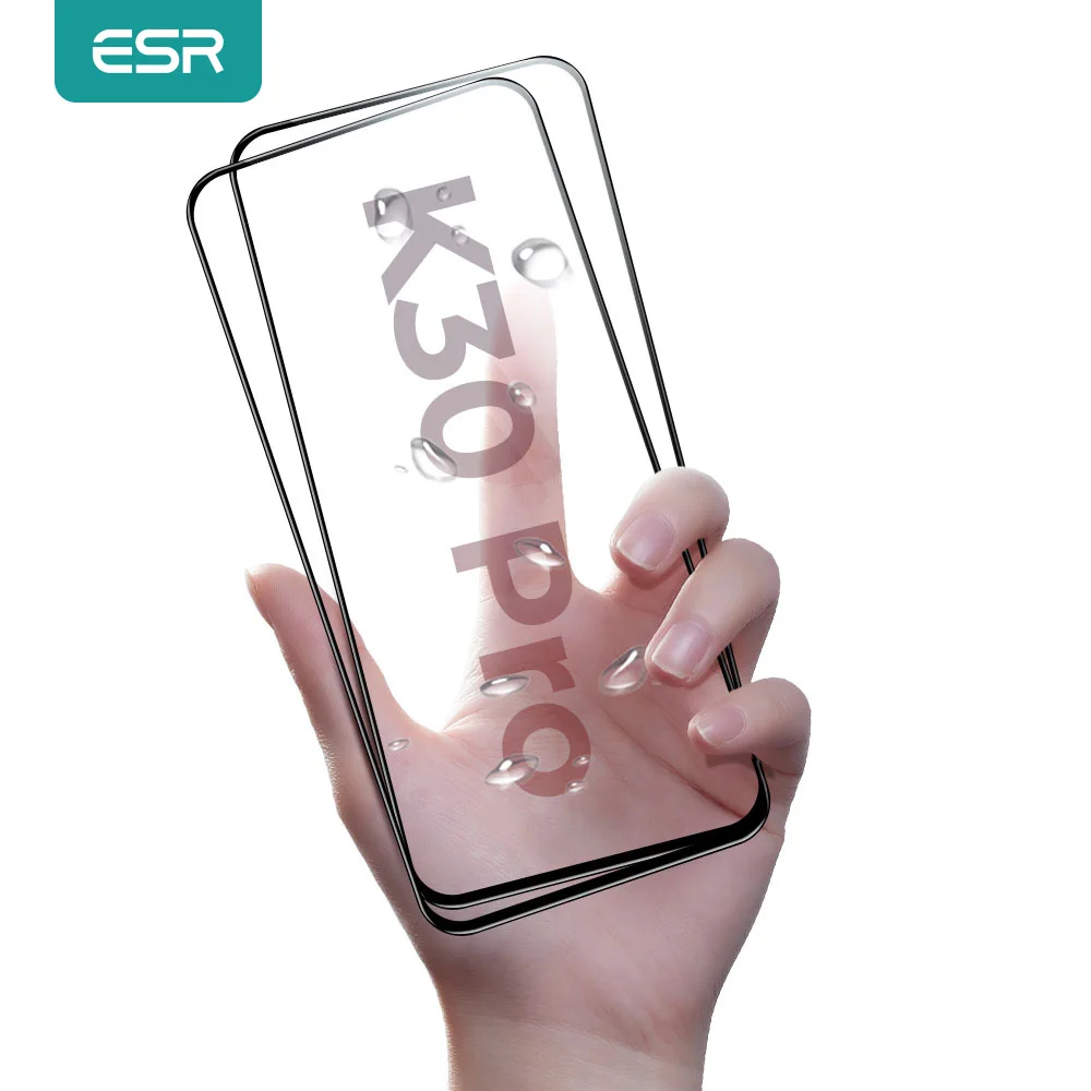 ESR 2 шт. защитных пленок для Redmi K30 Pro защитная пленка из закаленного стекла с