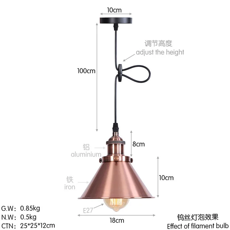 Подвесные светильники 220 В подвесные декоративные комнатные для спальни