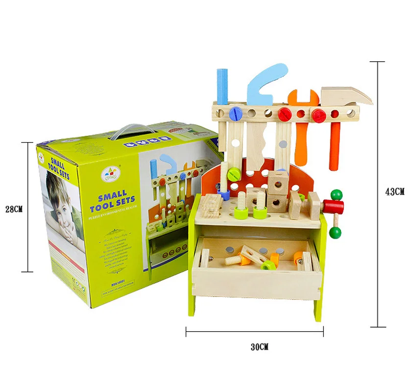 Детский универсальный инструмент деревянного цвета стол интерактивный