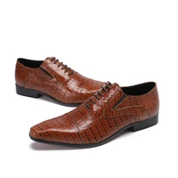 batzuzhi luxury genuine leather mens shoes lace up formal business leather dress shoes men suite footwear big sizes us6 12