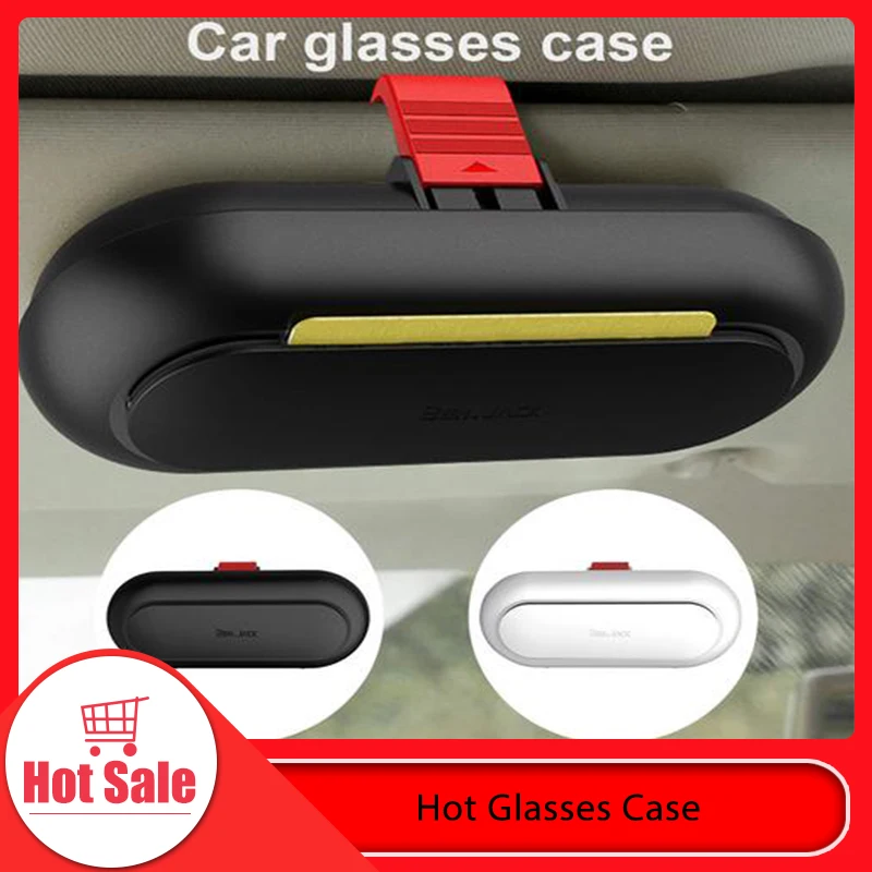 Многофункциональная коробка для солнцезащитных очков чехол автомобильных ящик