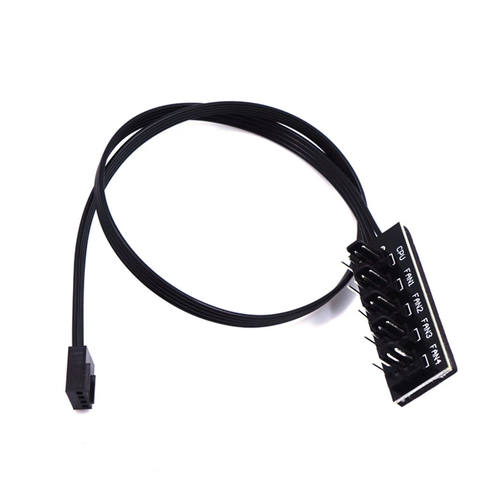 1 до 5 4-контактный TX4 PWM Процессор кулер чехол сплиттер 3/4pin шасси вентилятор