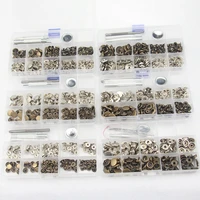40 pieces 10 17mm for metal snap button tool set clothes pure copper combined buttons down jacket