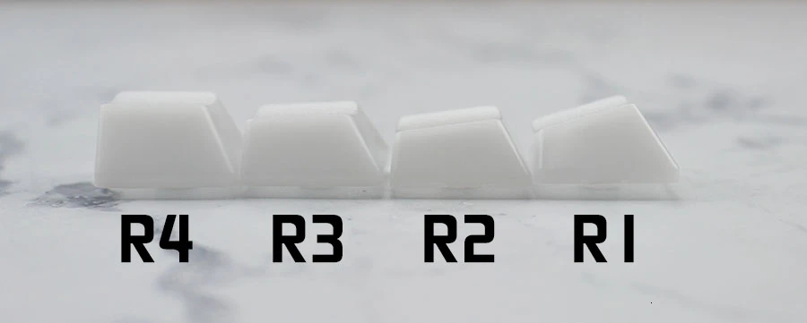 HHKB POM пустые колпачки для ключей статическая емкость материал для Diy Mechanica механическая клавиатура туман белый светильник синий Oem профиль Keycap