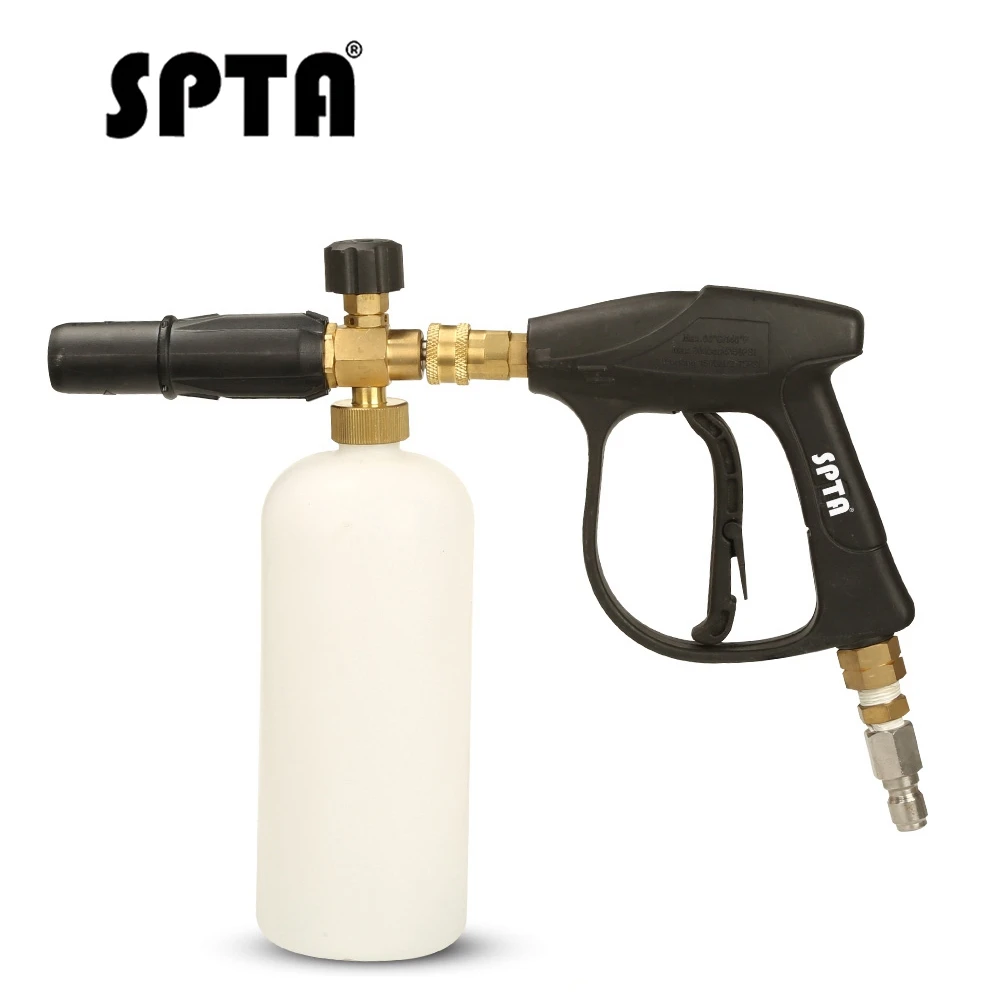 1pc Foam Gun SPTA пистолет высокого давления пенная насадка профессиональный генератор автомобильная мойка пена бластер пена мойка пистолет Tornado чистящий инструмент - Цвет: 1pc Foam Gun