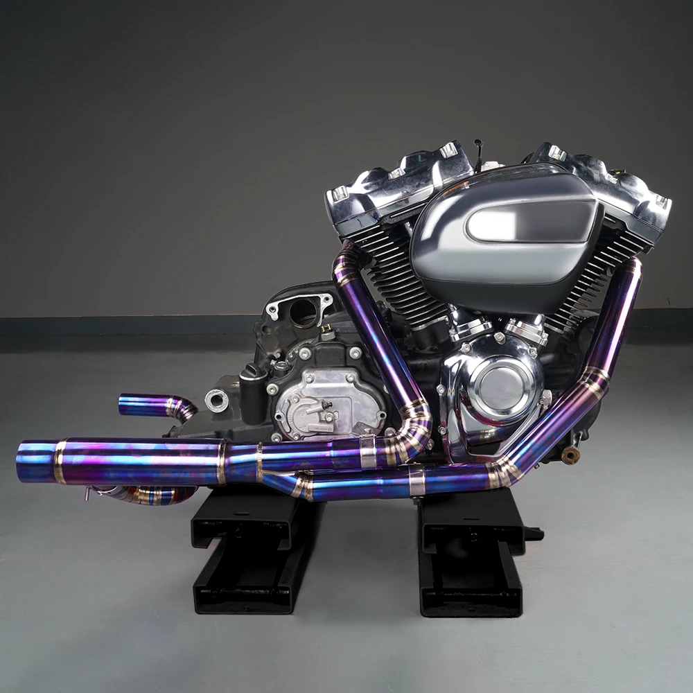 Exhaust Head Pipe Header For Harley Davidson Touring Electra Glide Road King Road Glide Street Glide CVO Road Glide CVO Limited