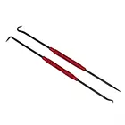 Масляный уплотнитель, набор из 2 предметов, двухсторонний мини-крючок, уплотнительное кольцо, уплотнительное кольцо, отвертка, уплотнительное кольцо, крючок, съемник масляного уплотнения