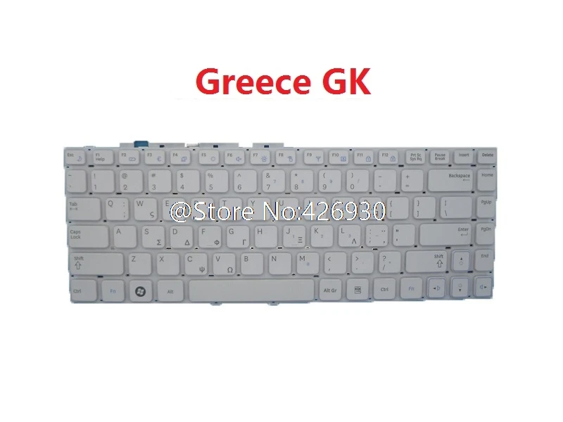 Клавиатура для ноутбука Samsung SF410 SF310 SF311 Q330 P330 QX411 QX412 X330 иврит HB Swiss SW Греция GK