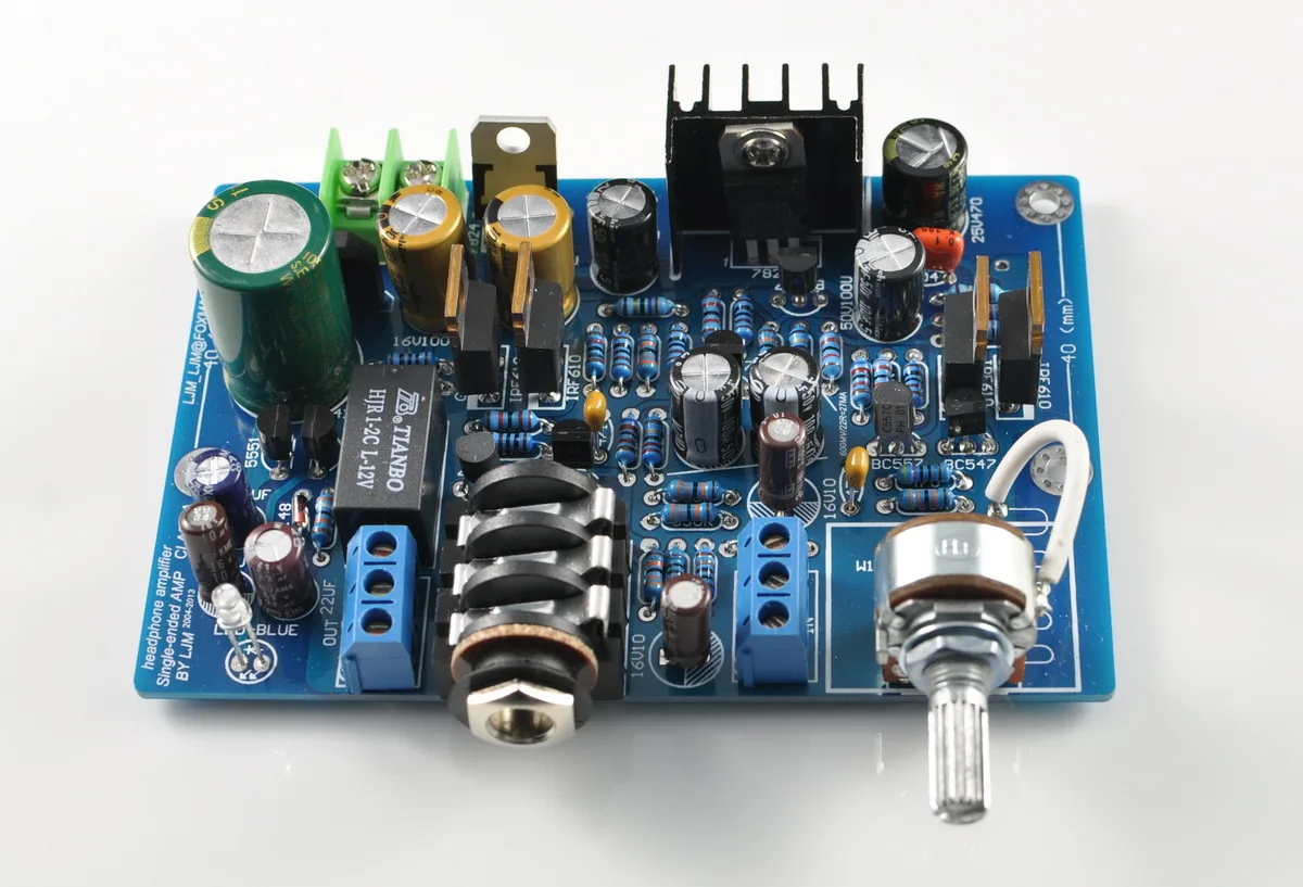 

HA-PRO Single-ended Class A MOS FET headphone amplifier DIY Kit