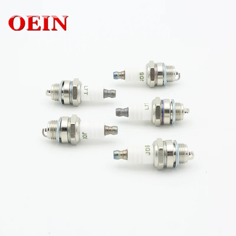 

5Pcs 25cc 52cc 62cc Chainsaw Brush Cutter Brushcutter Spark Plug For 2 Stroke Engine Garden Tools Spare Parts