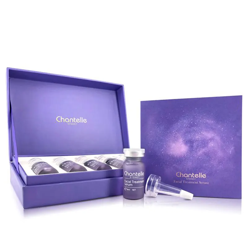Chantelle Purple BioPlacenta Facial Treatment Serum for Aging Skin Care Tighter Firmer Lift Tired Frown lines Wrinkle Nourishing