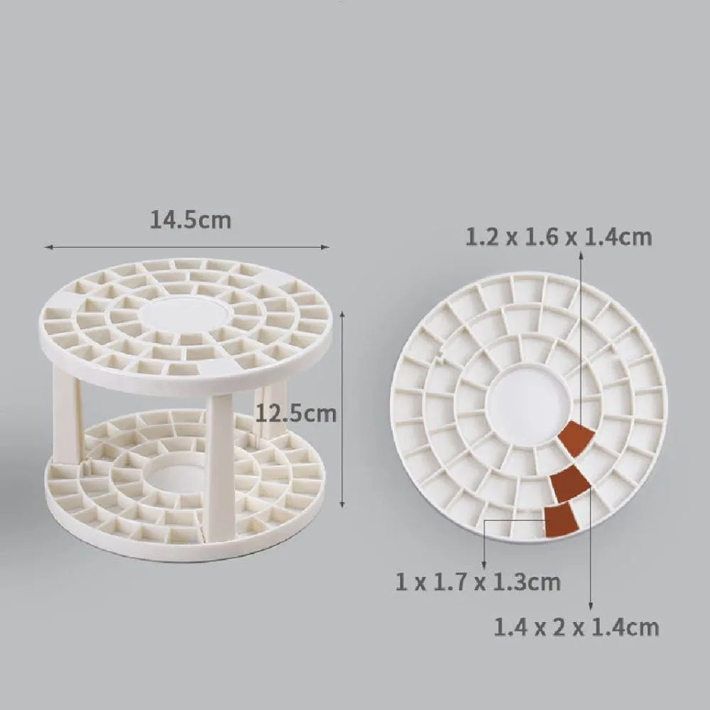 

1PC Creative Hexagon Wrought Makeup Brush Holder Desktop Organizer Eyebrow Pencil Stand Beauty Makeup Tool Kits
