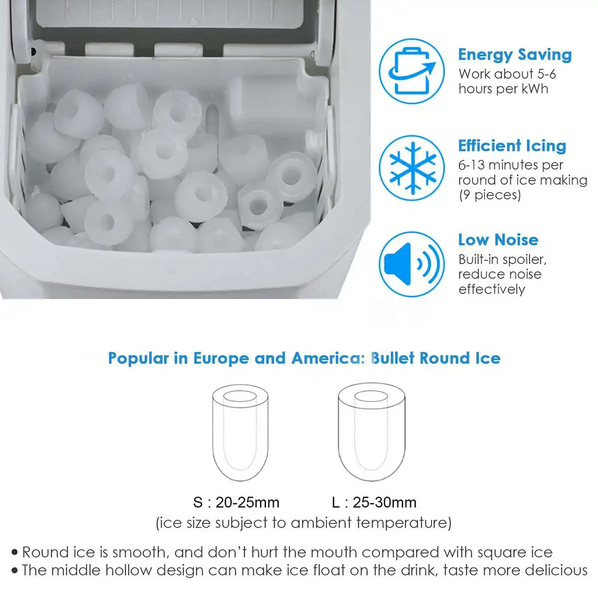 GSN Z6 электрическая машина для приготовления льда коммерческий автоматический