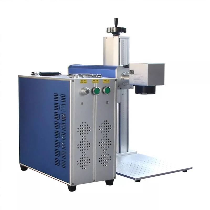 30 Вт Raycus волоконный лазерный гравировальный станок для маркировки металла 200*200