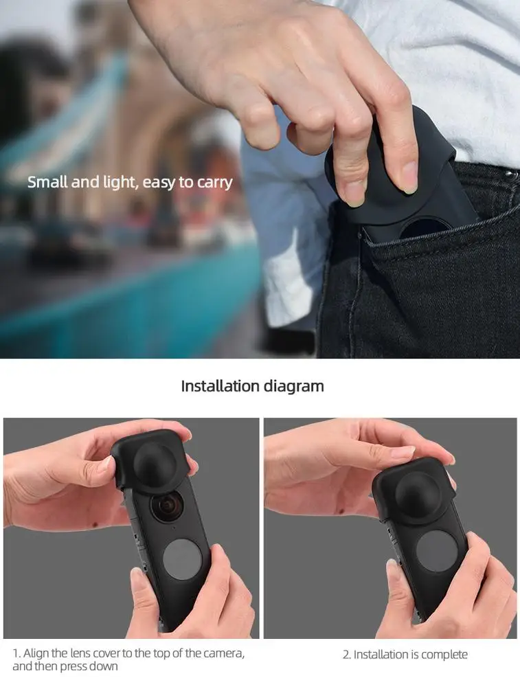 Для Insta360 ONE X2 панорамная камера мягкий силиконовый защитный чехол для объектива