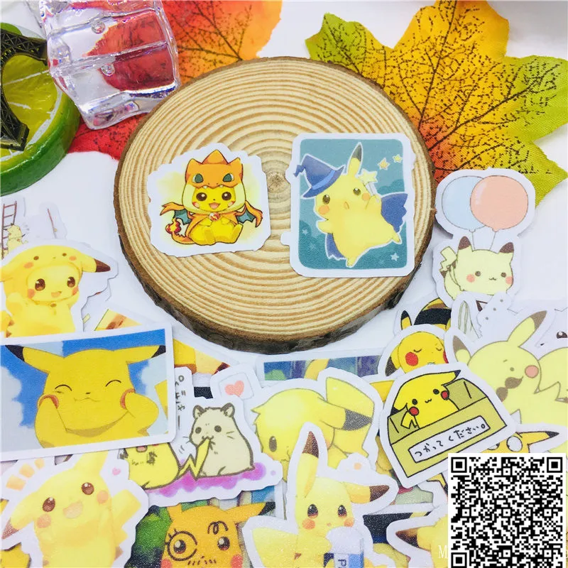 40 шт. Meng желтые Стикеры с эльфами для автомобиля мотоцикла телефона книги