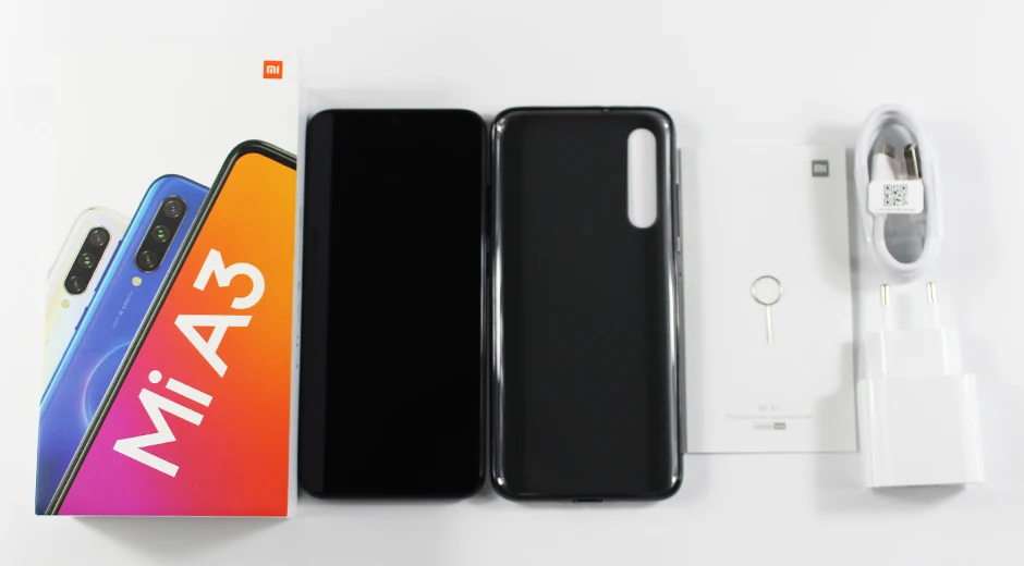 Глобальная версия Xiaomi Mi A3, 4 Гб ОЗУ, 64 Гб ПЗУ, мобильный телефон Snapdragon 665, четыре ядра, экран 6,088 дюйма, 48 м+ 32 МП камера, 4030 мАч