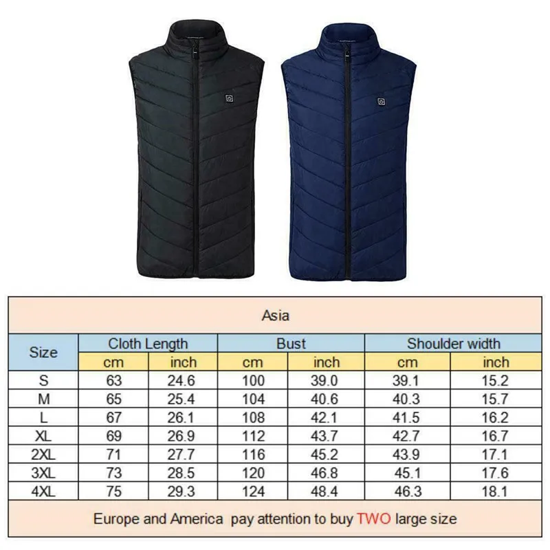 Электрический жилет с подогревом для мужчин и женщин теплый теплая одежда USB