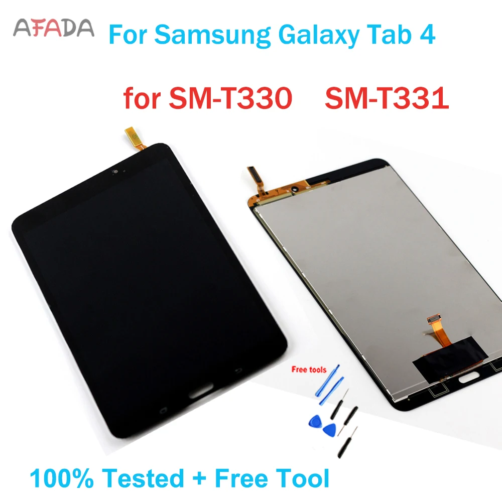 8 ''для Samsung GalaxyTab 4 0 SM-T330NU T330 T331 SM-T331 сенсорный экран дигитайзер + ЖК-дисплей в