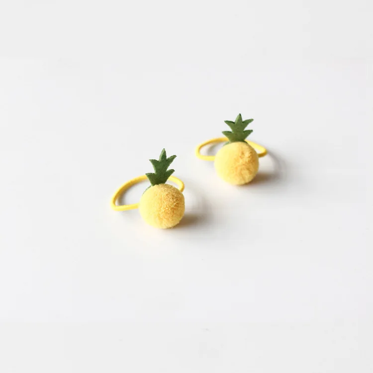 Новые милые головные уборы принцессы с фруктами ананасами 2 шт. Детские