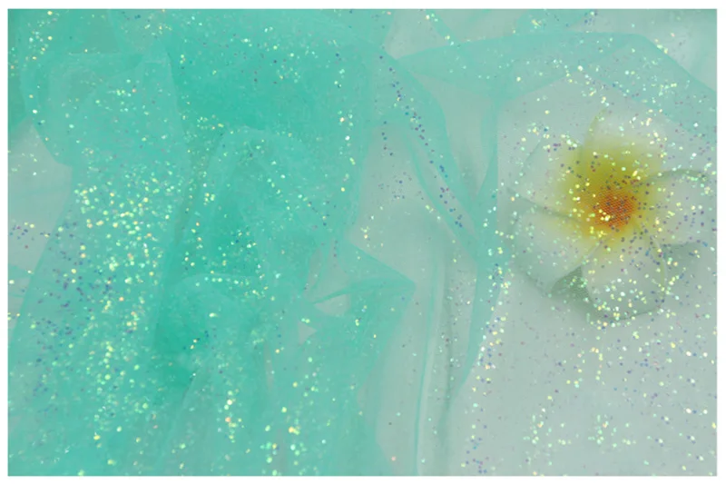 Блестящий тюль марля сетка для дома сада свадьбы дня рождения вечерние украшения