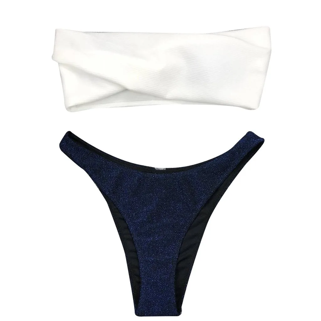 Женский купальник-бикини SAGACE сексуальный бюстгальтер с эффектом пуш-ап