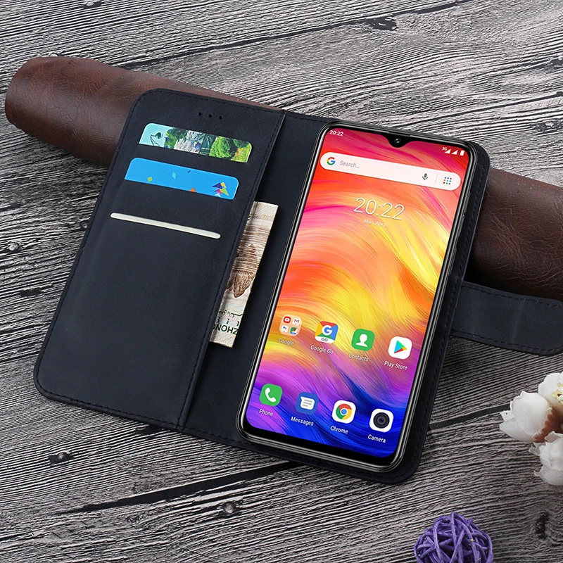 Alesser для Ulefone Note 7 Power 6 кожаный чехол флип с палочкой защитный мобильного телефона