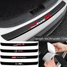 Автомобильные наклейки в багажник из углеродного волокна для защиты автомобиля Honda Sport с питанием от типа R, автомобильные аксессуары, 1 шт.