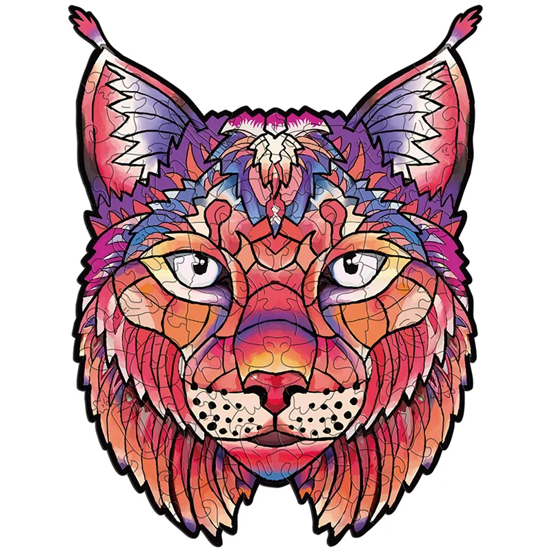 

Модная абстрактная деревянная головоломка интересная новая красная кошка 80 100 150 головоломка для маленьких детей ЛУЧШАЯ ПОДАРОЧНАЯ КОРОБКА...