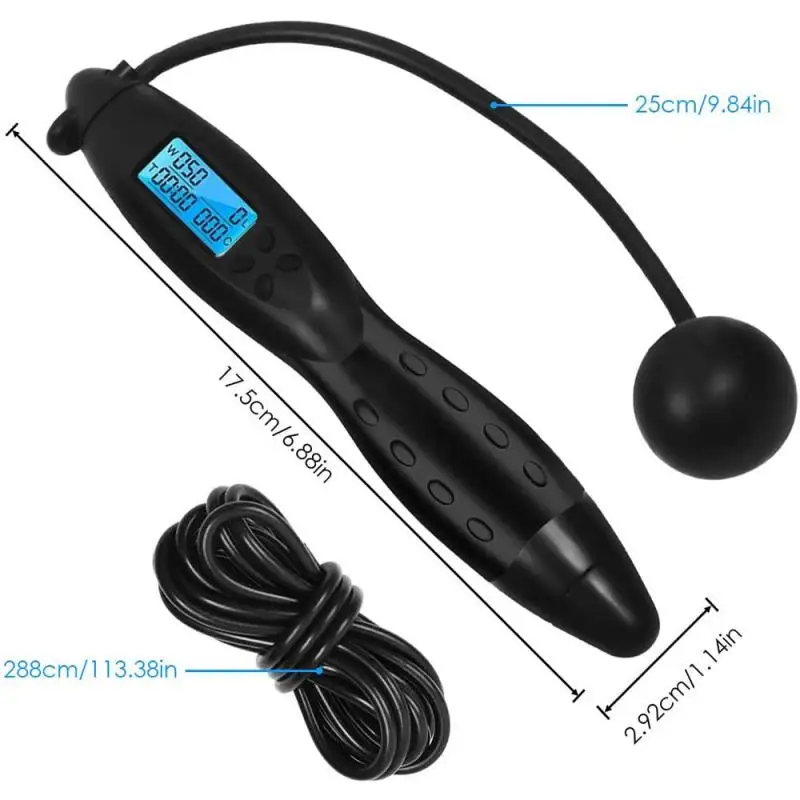 

Digital counting speed skipping counter adjustable cordless and corded skipping rope multifunctional fitness skipping rope 2020