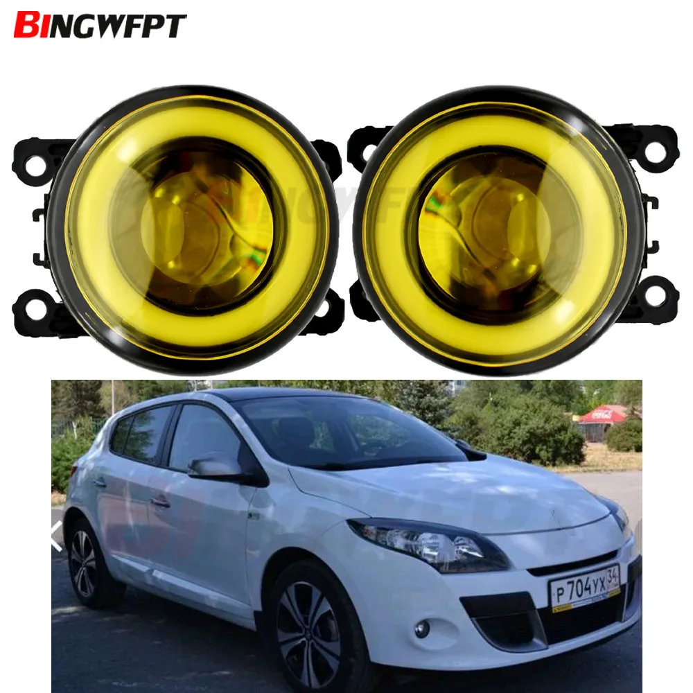 2 шт./пара Ангел глаз Противотуманные огни Светодиодный свет для Renault Megane 3 Grandtour KZ0