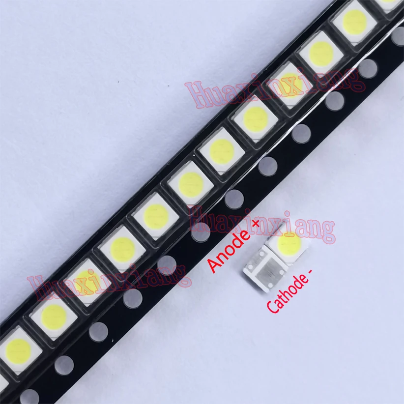 100 шт./лот Lextar высокой мощности SMD LED 3030 6 в 1 8 Вт Холодный белый 150 187LM для приложения