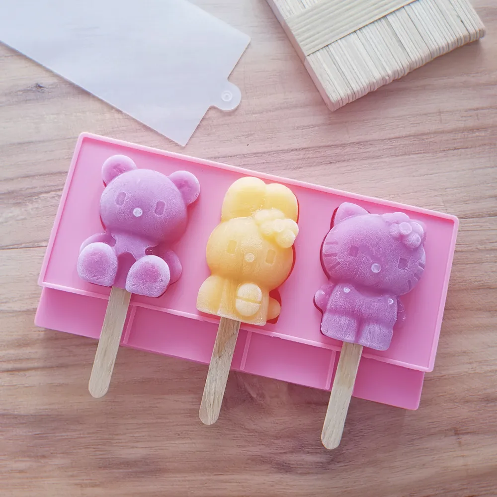 Креативная форма для мороженого дома Diy домашнее мультяшное мороженое