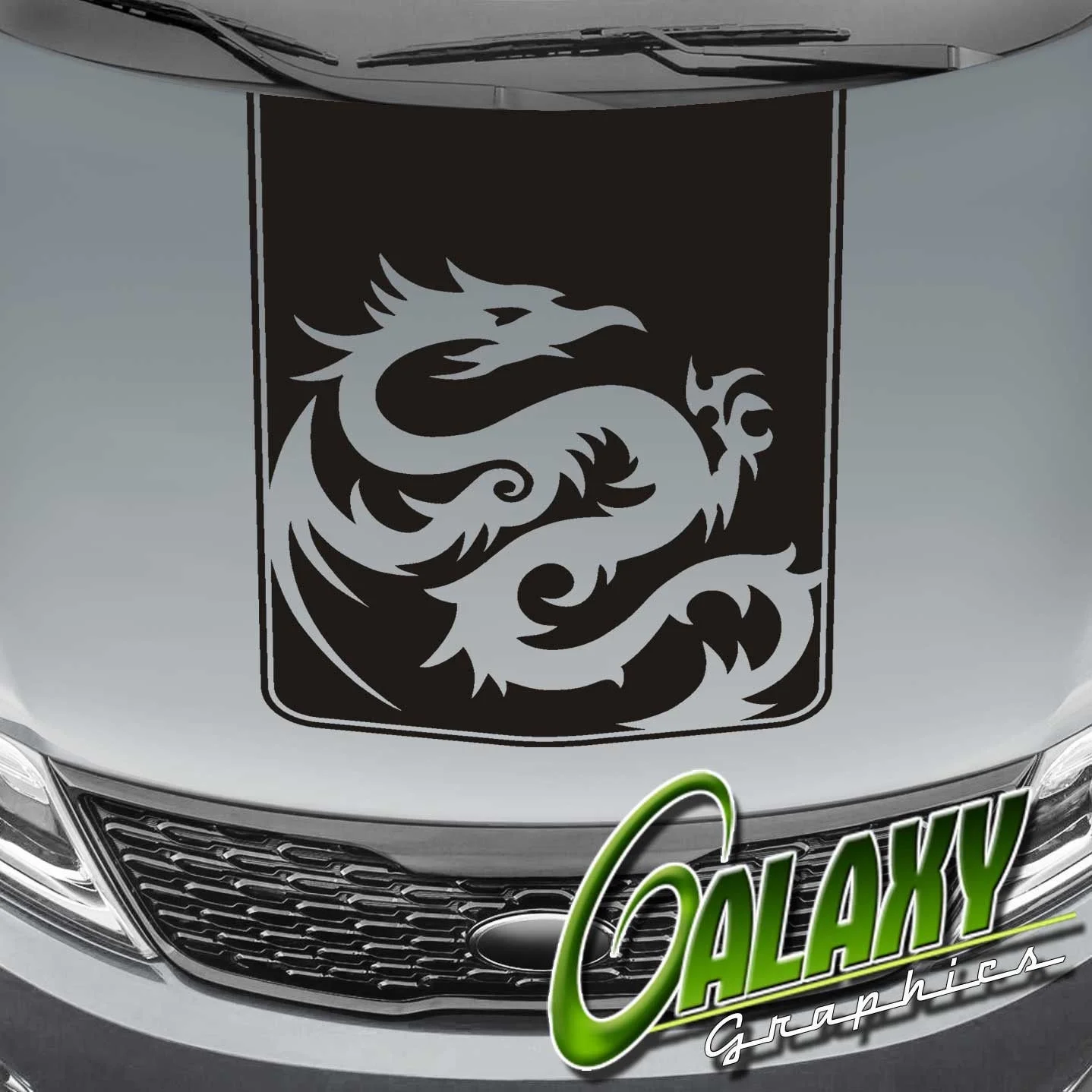 Универсальная наклейка на капот грузовика с драконом-Ram F150 Silverado Tundra | Автомобили