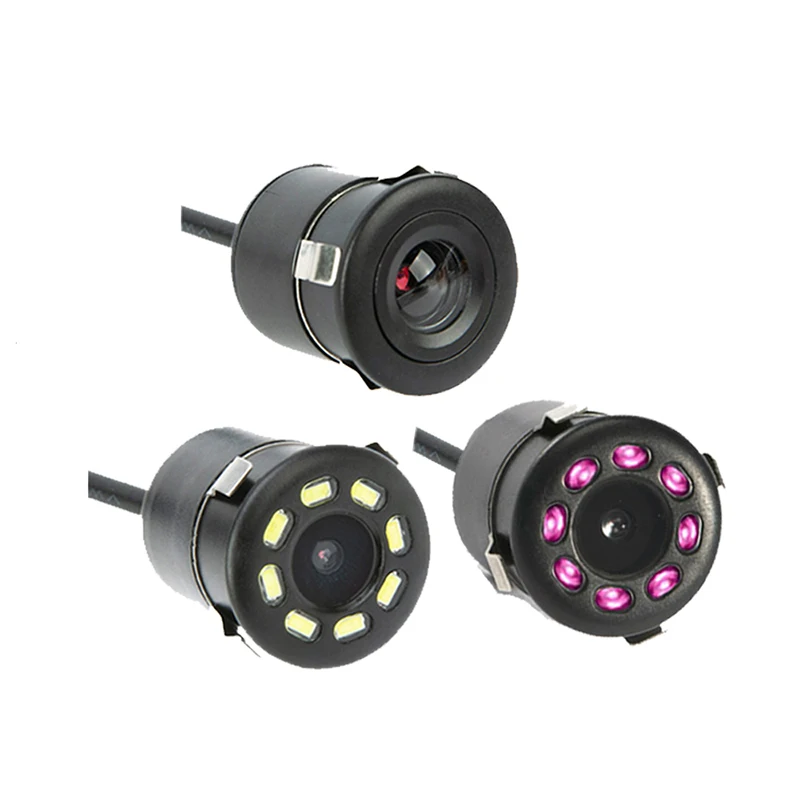 Автомобильная камера заднего вида Hippcron водонепроницаемая с 8 светодиодный