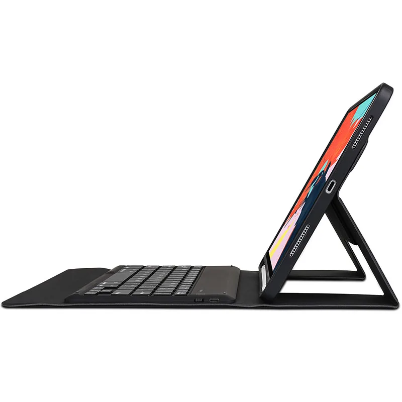 Чехол с Bluetooth-клавиатурой для iPad Pro 11 2018 A1979 умный Роскошный чехол-книжка подставка