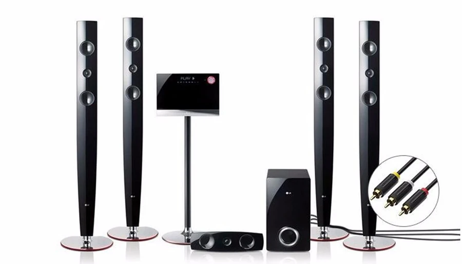 3RCA к 3RCA AV аудио-видео кабель 3 RCA композитный кабель «Папа-папа» 1,5 м/5 футов Позолоченный для видео DVD CD плеера
