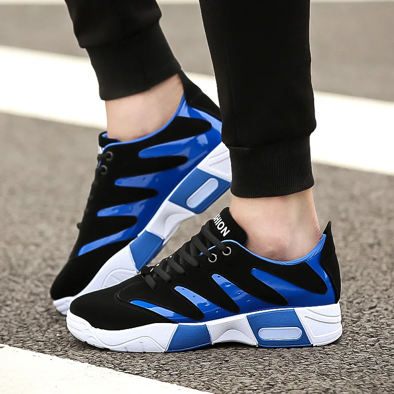 

Men Vulcanize Shoes Lightweight Sneakers Men Breathable Vulcanized Shoes Fashion Male Sneakers Non-slip Platform Sneakers