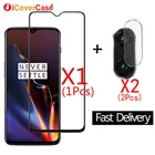 2 шт. пленка для камеры из закаленного стекла и переднее стекло для Oneplus 6T 6 5 T 5 T 7 Pro Чехол Аксессуары для мобильных телефонов задняя камера Защитная линза
