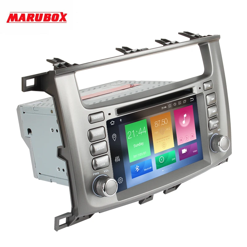 Marubox 7A112PX5 DSP 64ГБ Штатная магнитола для Toyota Land Cruiser Головное устройство 2002 2007